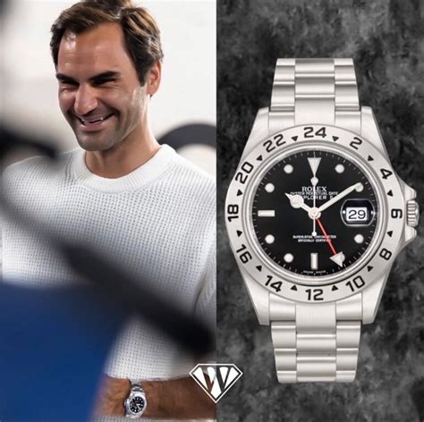 roger federer rolex explorer 2|Rolex datejust Federer.